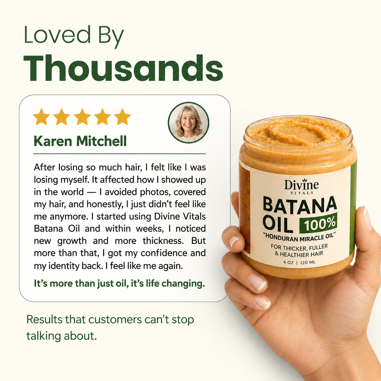 Batana Natural Hair Growth Oil